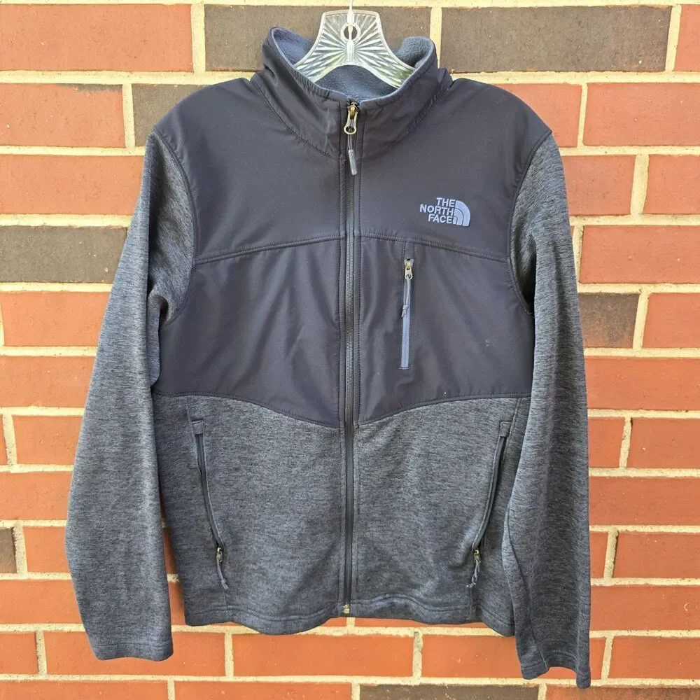 THE NORTH FACE Mens NORRIS Full Zip Jacket Size SMALL NF00CVA0 Dark Blue